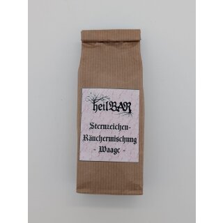 Räuchermischung Sternzeichen Waage