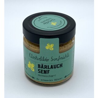 Bärlauchsenf