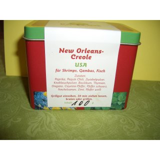 New Orleans-Creole (Shrimps,Gambas,Fisch)