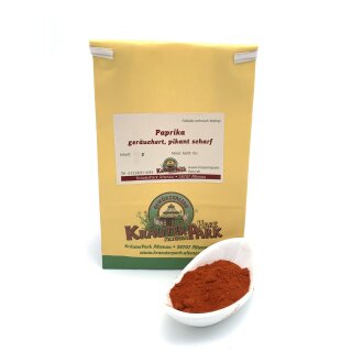 Paprika geräuchert , pikant  scharf