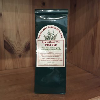Ayurvedischer Tee VATA-Typ (Bewegung,Nervösität,harmonisierend)
