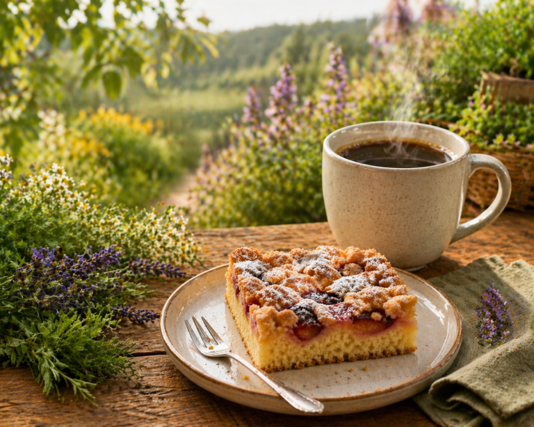 Kaffeepause im Kräuter-Erlebnispark Altenau